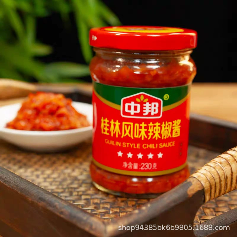 Китайский соус чили со вкусом Гуилин 230г бибимбап, лапша, пряный кушон, аппетитный соус