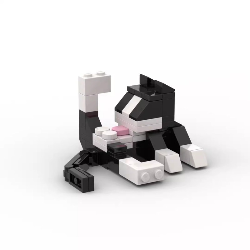 牛猫ビルディングブロック猫組み立ておもちゃ小動物装飾品男の子と女の子教育用レゴと互換性のあるクロスボーダードロップシッピング|undefined
