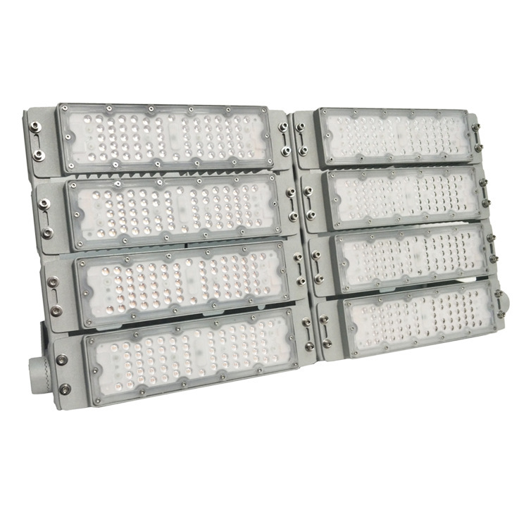 Módulo LED lámpara de túnel al aire libre 100W de alta potencia campo de campo alto poste de ingeniería sitio de construcción plaza de luz de proyección