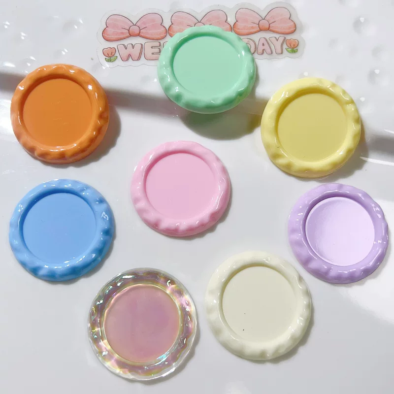 Acrylic accessories, cream hairgrip, phone case, material handmade, wholesale