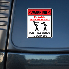Alibaba.com Amazon Wish Car Back Glass Warning Sticker Car Sticker