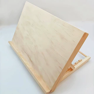 松木桌面画架美术生专用多功能可折叠画板便携绘画架儿童成人调节