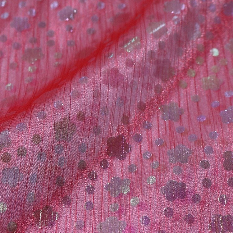 2025 nuevo tejido artesanal Ogan Zhengyan helado oro fantasía tela de color princesa Aisha vestido de tela para niñas