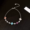 72# bracelet-silver (real gold plating)