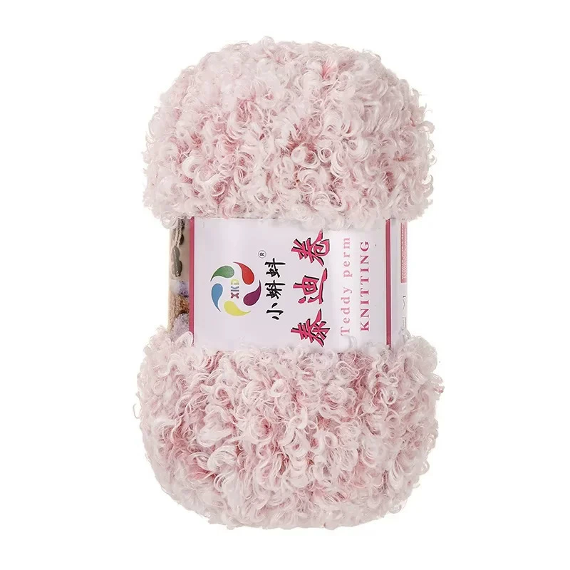 Кати Teddy Rolling Wool Warbur twisted basket Teddy dog special line Korean blog lord three DIY handmade hook needles