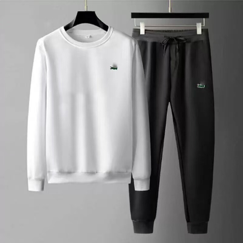 2026 Model Factory Direct Sale Casual Crewneck Sweatshirt and Sweatpants Fashion Jogging Sportswear European and American Men's Set Long Sleeve 2026 Model Factory Direct Sale Casual Crewneck Sweatshirt and Sweatpants Fashion Jogging Sportswear European and American Men's Set Long Sleeve