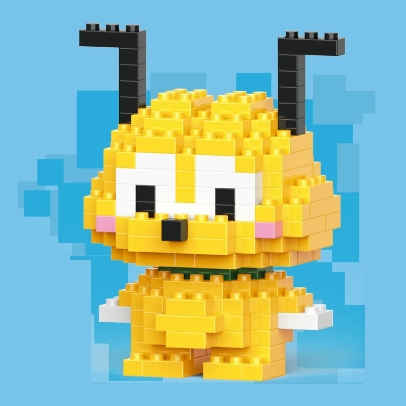 Мультяшный мини-кирпич конструктор (Lego) 16-модельная коллекция, набор подвесок из разных кукол, 128–241 шт.