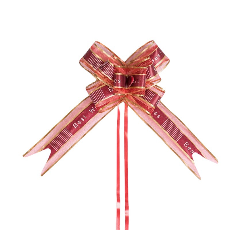 Nuevo hilo de nieve Carta Grande propuesta confesión estilo Garland boda decoración del coche embalaje regalo arco mano Garland