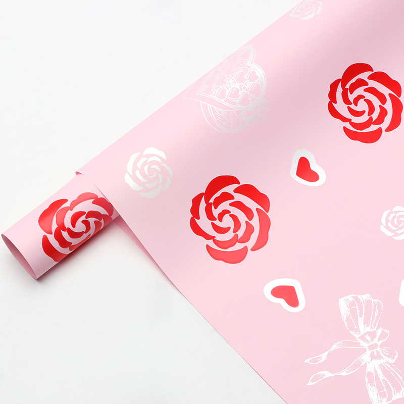 Huaxi mamá regalo de flores papel de embalaje de flores comercio exterior transfronterizo lujo ramo de flores flores flores papel de embalaje de flores