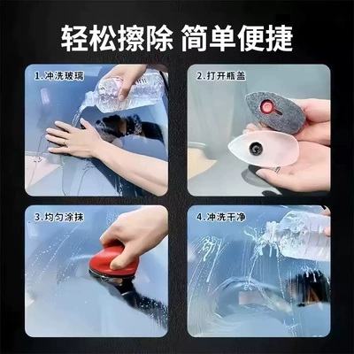 water stain polishing, Glass agent