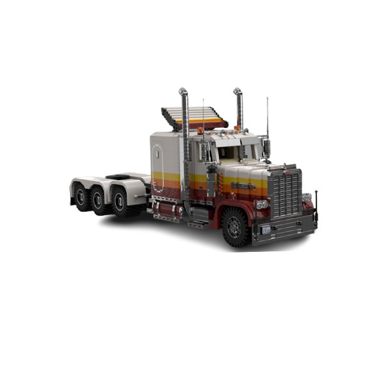 Building Block Truck Transporter Educational Construction Model_voghion.com