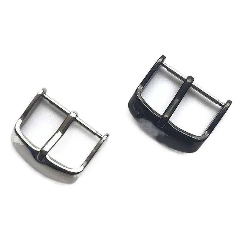 Пряжка для часов из нержавеющей стали кожаный ремешок пряжка силиконовый ремешок для часов Пряжка черное золото розовое золото аксессуары для часов