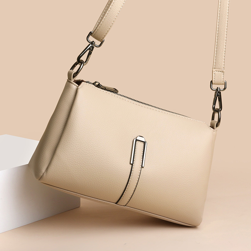 Wholesale Women's Bags 2026 New Crossbody Bag Versatile Multi-Layer Large Capacity Small Square Bag Soft Leather Underarm Shoulder Bag Wholesale Women's Bags 2026 New Crossbody Bag Versatile Multi-Layer Large Capacity Small Square Bag Soft Leather Underarm Shoulder Bag