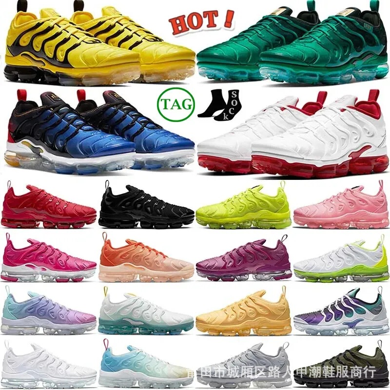 Cross-Border Export Air Max Tn Cushioning Air Cushion Sports Shoes Plus Shoes Summer Running Shoes 39 Colors