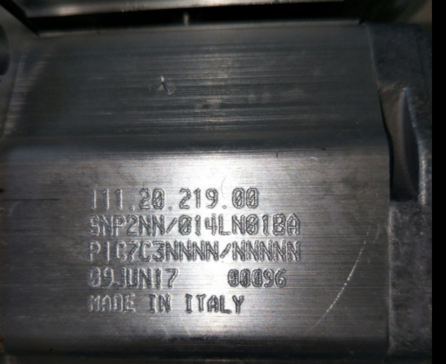 供应意大利 DANFOSS 齿轮泵 SNP1NN/2.6RN01BA液压油泵