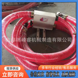 家用提升机图片 现货软管螺旋上料机 便携式车载吸粮机图片