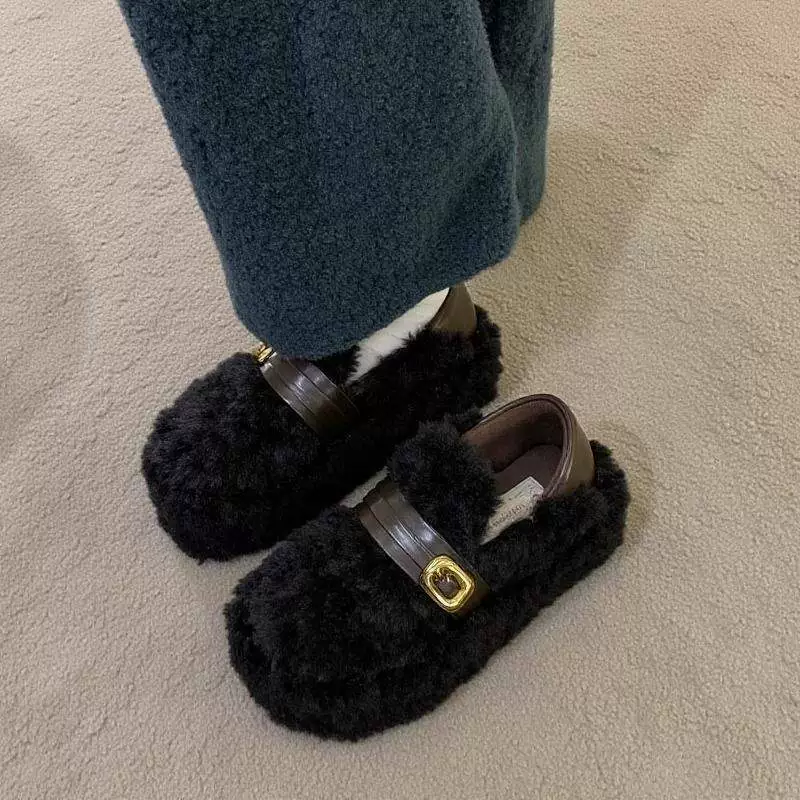 Belt, fleece keep warm winter buckle, 2025 years