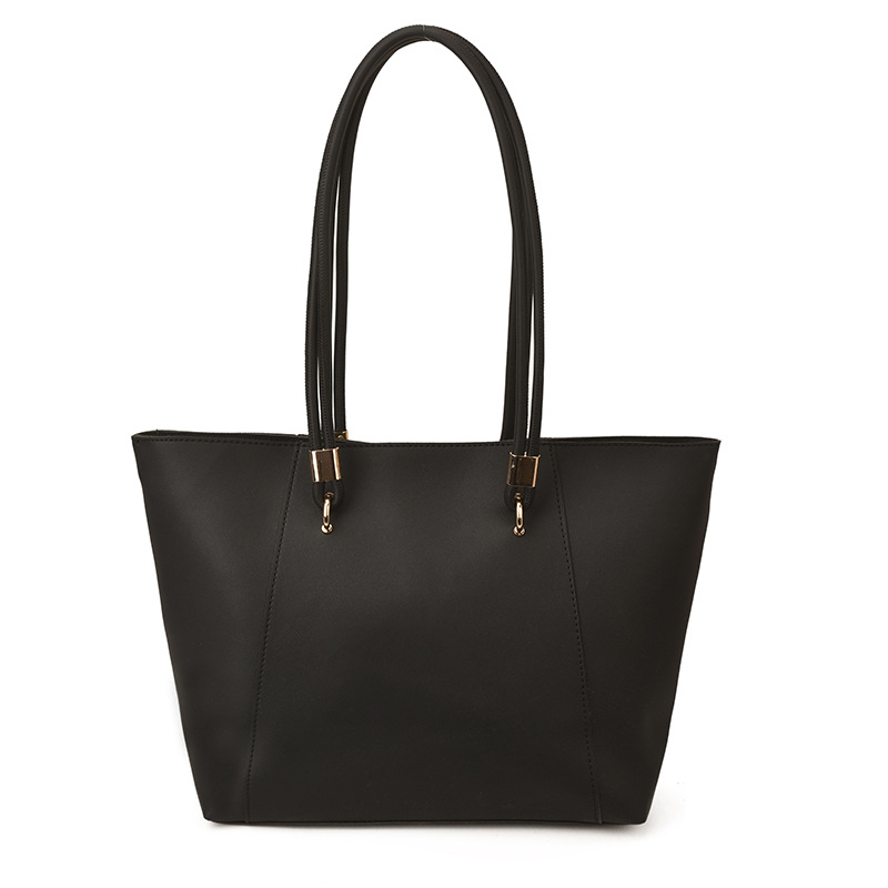 Retro Women's Shoulder Bag Large Capacity Commuter Tote Handbag_voghion.com