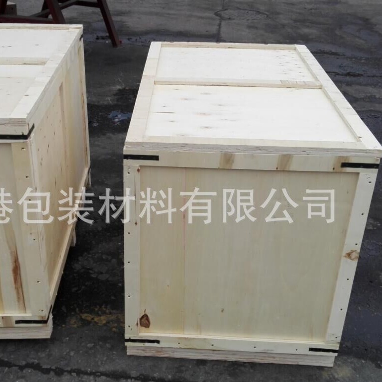 1208可定制重型免熏蒸免检疫加唛头胶合板木箱承载1-10吨防潮
