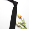 Classic suit, tie, colored accessory, 6cm