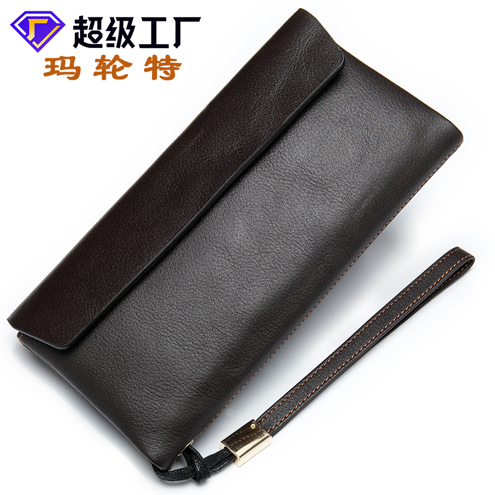 Antimagnetic rfid women's leather wallet...