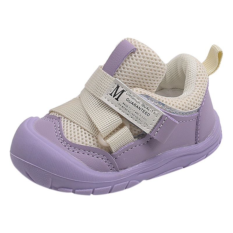 Nuevos zapatos de bebé 0-1-3 años de edad zapatos de niño masculino bebé de fondo suave antideslizante Niña Zapatos de bebé primavera y otoño funcional