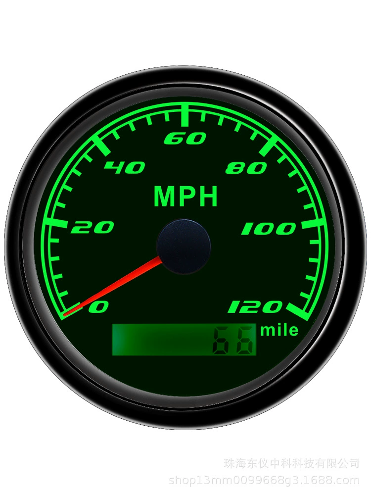 Gps speed odometer 85mm car general car speedometer speedometer speedometer speedometer smart display GPS meter