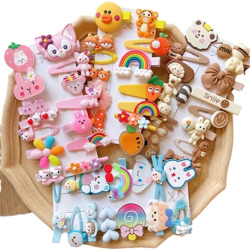 Cute little flower hairpin Korean children girls baby princess little girl hair accessories hairpin clip hair accessories tiara for women