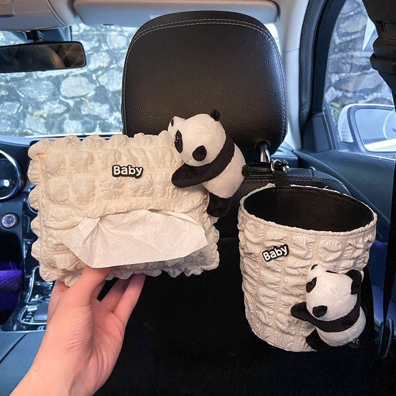 Car tissue box, car tissue holder, armrest box, sun visor, seat hanging type, rear seat, creative and cute tissue bag