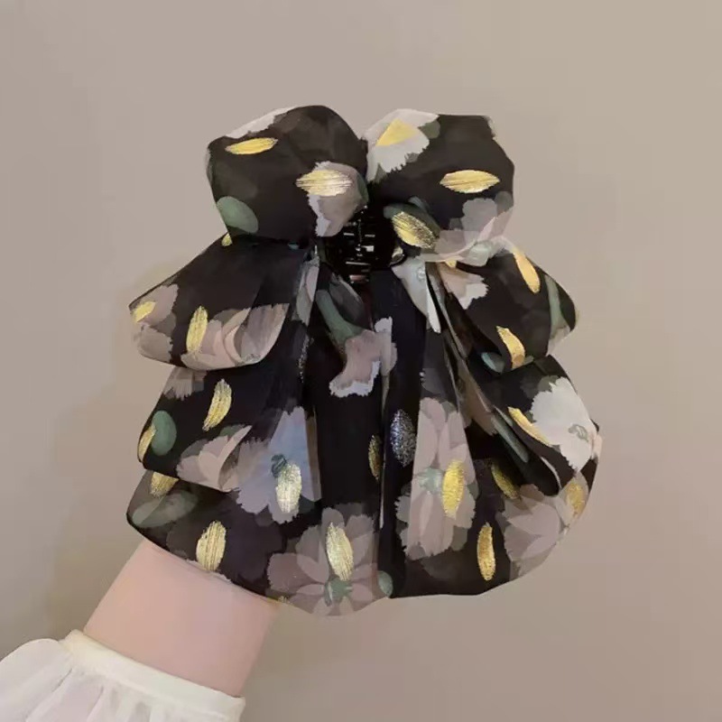 30#나비 인기 원단 & 포니테일 클립