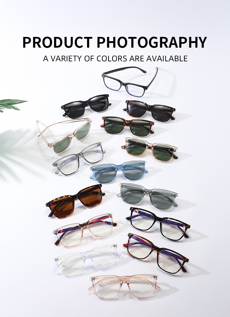 57g Weight Full Frame Glasses Structure Sunglasses Classification Tac, UV400 Protection Lens Material Square Glasses Style Outdoor, Travel Occasion Solid Color Pattern All Seasons Season Unisex Gender Basic, Simple Style Style Basic Simple Style Solid Color Tac UV400 Protection Square Full Frame Women's Sunglasses 7