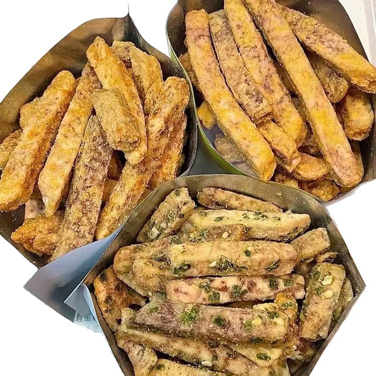 Lupu Taro Strips, Crab Roe Flavor, Chives, Salted Egg Yolk, Seaweed Flavor, Casual Snacks, Taro Strips