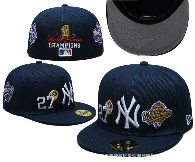 Baseball Cap MLB embroidered, sizes 7–7 5/8 (55.8–60.6 cm), multi-color options