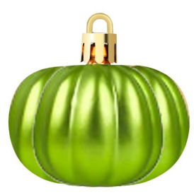 Transfronterizo Halloween Ghost Day calabaza colgante bola de Navidad colgante impresa pintada bola mate 12