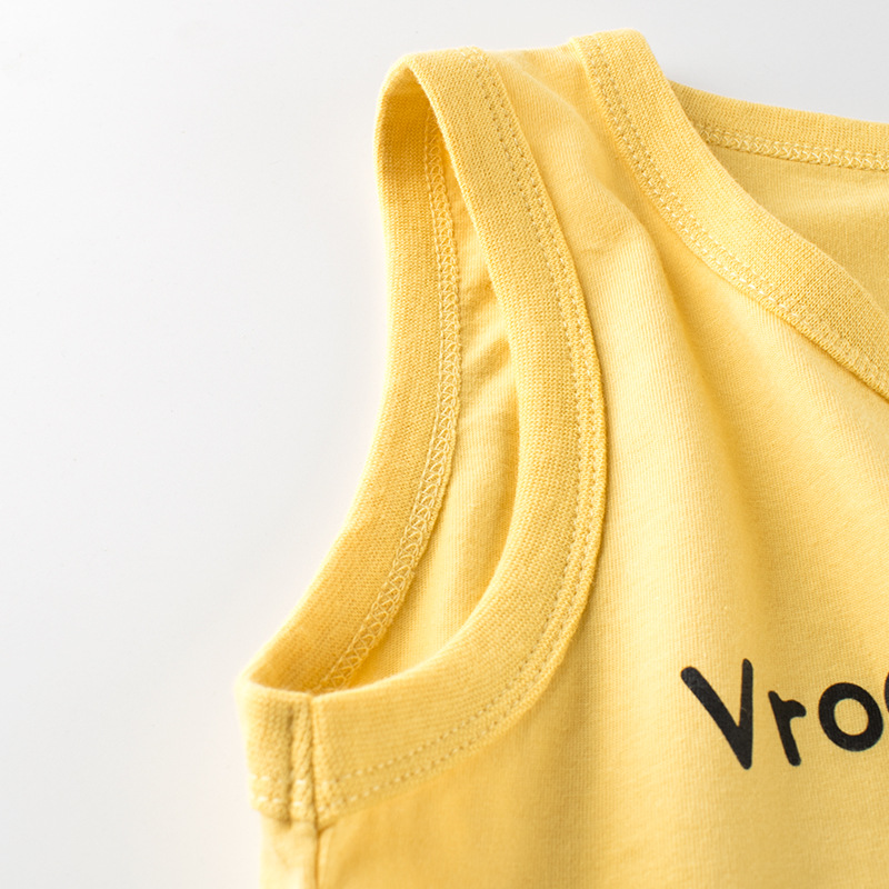 27 niños estilo coreano ropa de los niños suministro transfronterizo chaleco niños verano nuevo bebé niños ropa al por mayor un envío