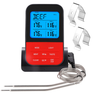Cross-border Wireless Barbecue Thermometer Multifunctional Electronic Kitchen Baking Food Thermometer Household Oven Thermometer
