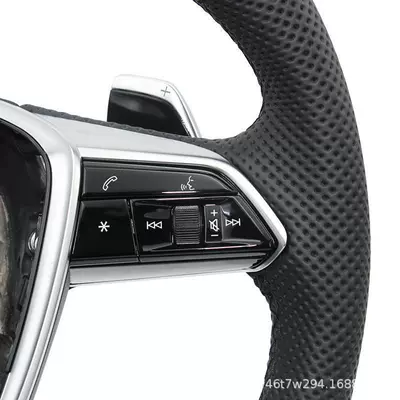 Leather Steering Wheel Assembly with – Steering wheel