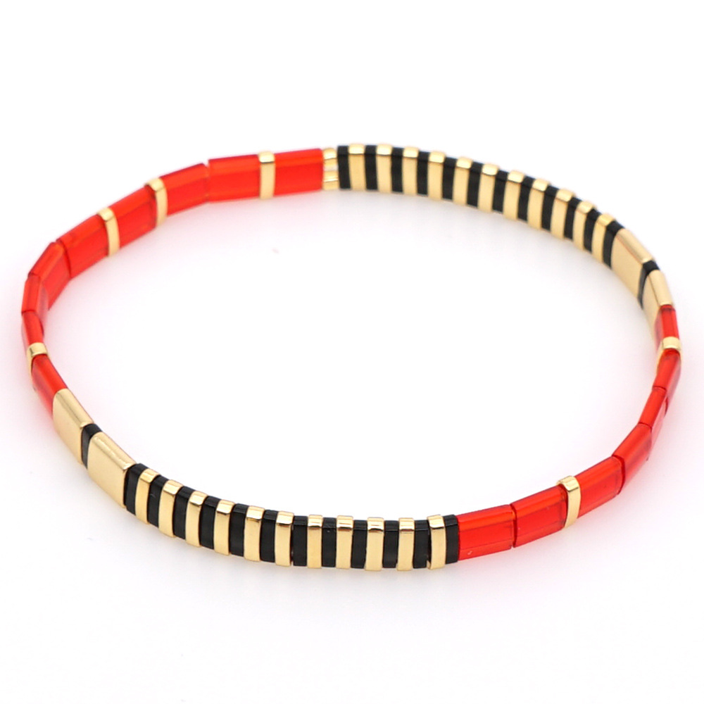 Nihaojewelry Wholesale Jewelry Simple Bohemian Multi-layered Woven Gold Beads Bracelets display picture 42