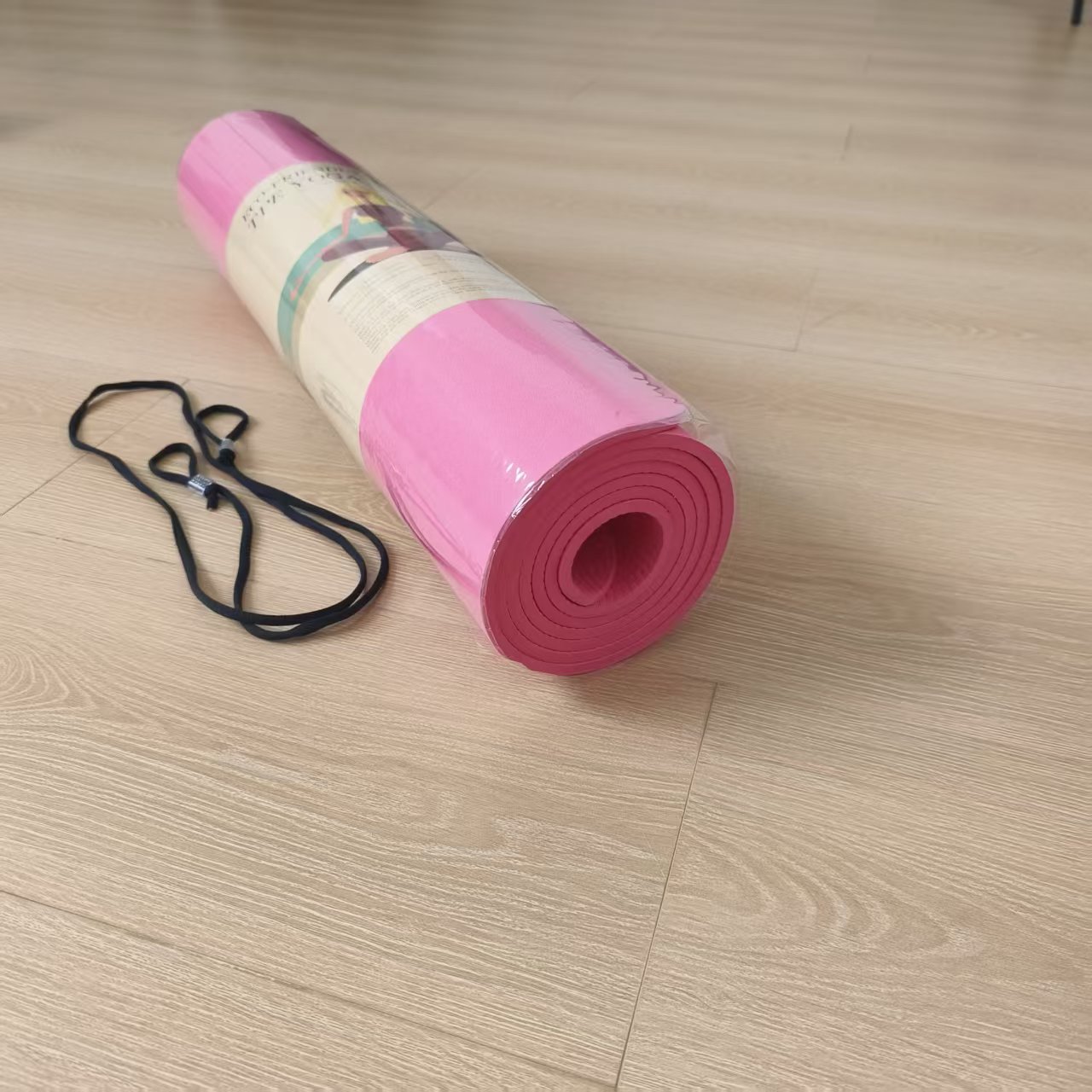 Tapete de Yoga y Salto de Cuerda 6mm de EVA para Fitness y Ejercicio
