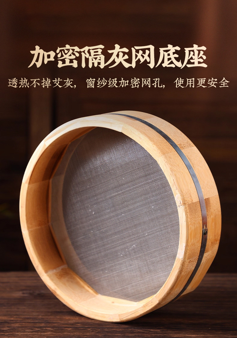 Ceramic Gourd Moxibustion Device with Smoke Exhaust System for Home Abdominal Back Warm Therapy quality and texture