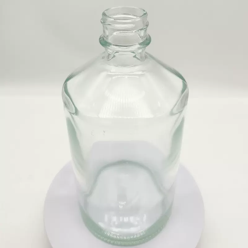 玻璃瓶500ml洗手液分装瓶400g泵头28口高脖空瓶400ml家用