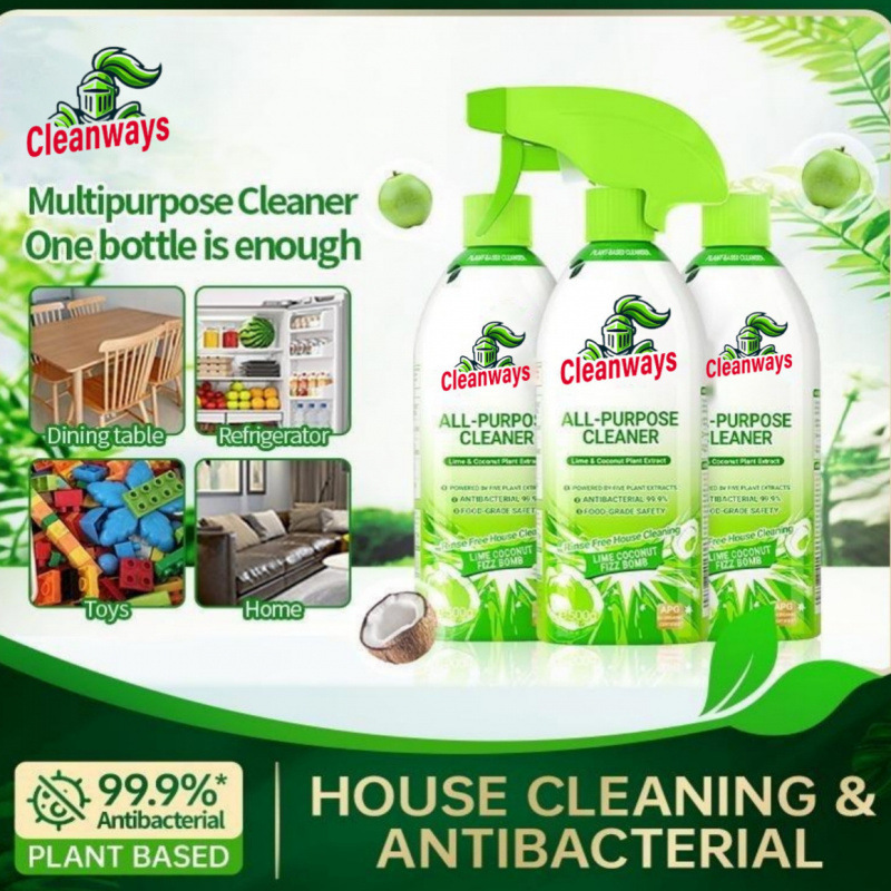 Cross-Border Best-Selling Multi-Purpose Kitchen Cleaner for Refrigerators, Microwave Ovens, and Rice Cookers, Powerful Stain Remover with Natural Plant-Based Green Coconut Cross-Border Best-Selling Multi-Purpose Kitchen Cleaner for Refrigerators, Microwave Ovens, and Rice Cookers, Powerful Stain Remover with Natural Plant-Based Green Coconut