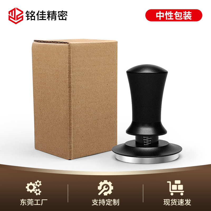 Juego de prensador de polvo de presión constante de 30lb con nivel de escala, rosca de acero inoxidable, martillo de polvo elástico de fondo plano de 51mm