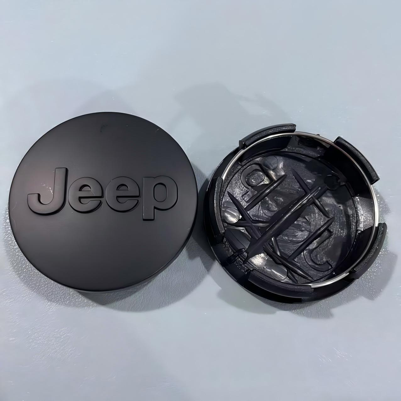 Adecuado para la cubierta central de la rueda Jeep, guía de pasajeros gratis, etiqueta de cubierta de neumático de automóvil Cherokee, etiqueta de cubierta de cubo de rueda