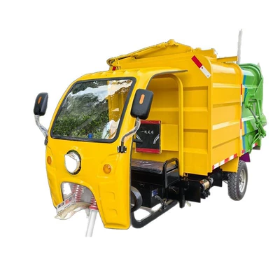 bins, four-wheeled garbage collection vehicle, Elektrik zibil maşınları