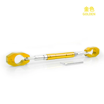 crossbar handlebar reinforcement bar – Motorcycle Safety Supplies - gold-cnc-adjustable-balance-bar