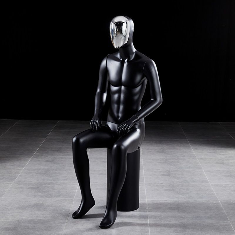 Modelo masculino accesorios cuerpo humano maniquí de plástico plataforma tienda de ropa masculina ventana de ropa disparar modelo de exhibición de ropa
