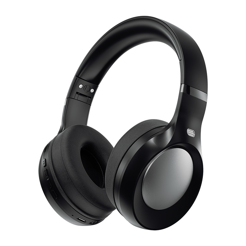 2025 nuevos auriculares auriculares inalámbricos pintura metálica de baja latencia auriculares Bluetooth batería de larga duración en stock