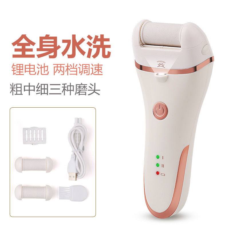máquina de limpieza de pies eléctrica para eliminar la piel muerta y el callo, máquina de limpieza automática para raspar el talón y lavar todo el cuerpo con agua, artefacto mágico para la pedicura image 13