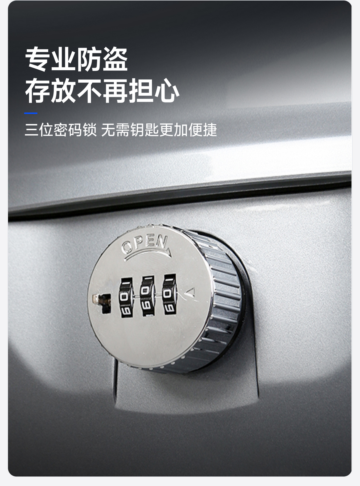 Retro motorcycle tail box, large capacity, scooter rear tail box, full ABS material, large capacity for electric vehicles